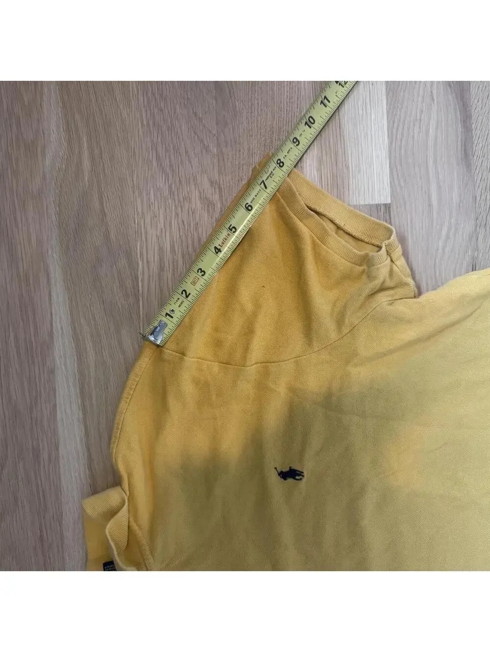 Polo Ralph Lauren Yellow Custom Slim Fit Polo Shirt